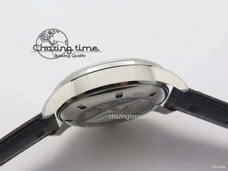 MIROTIME 0303 Affordable Ingeniuer St.Laurens SS Brown Dial MK 1:1 Best Edition On Black Leather Strap A 7365